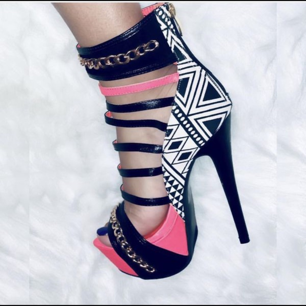Coral Platform Sandal